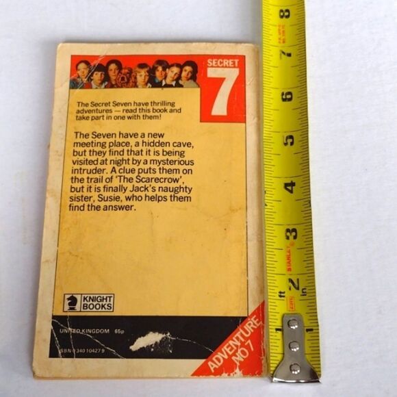 Two Vintage Secret 7 Softcover Books by Enid Blyton 1980/1981‎ - Picture 11 of 12
